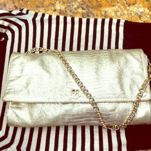 Kate Spade Gold Metallic Bag